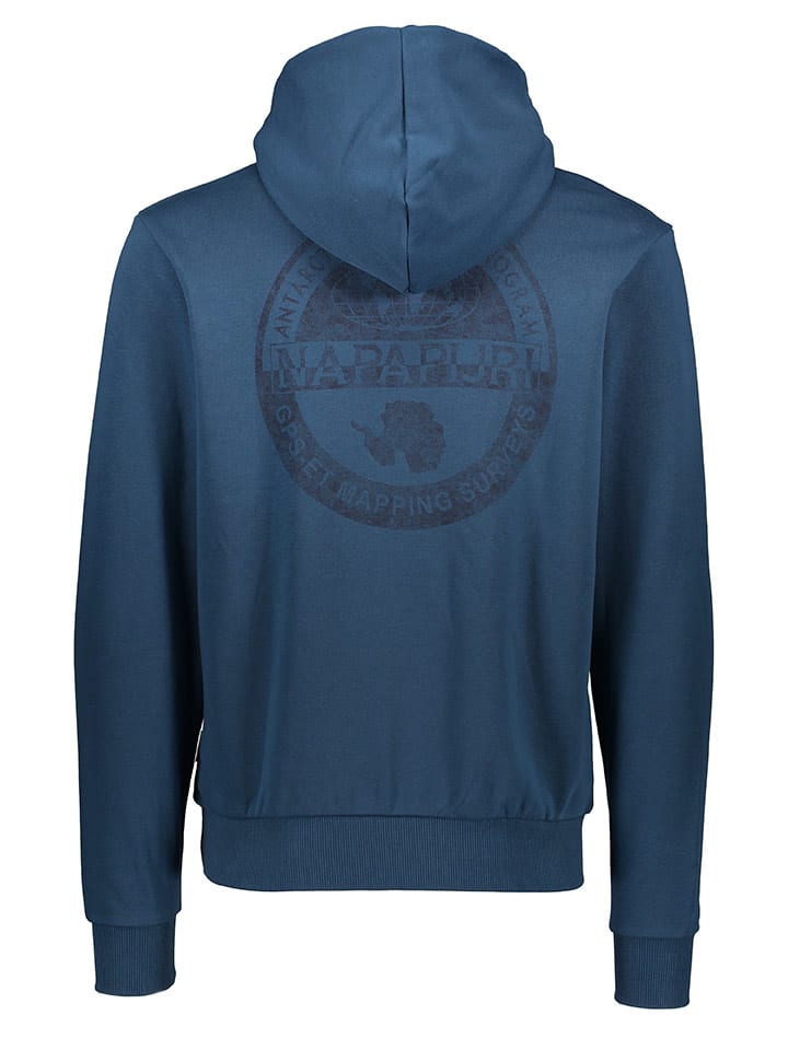 Napapijri Hoodie in Blau günstig kaufen