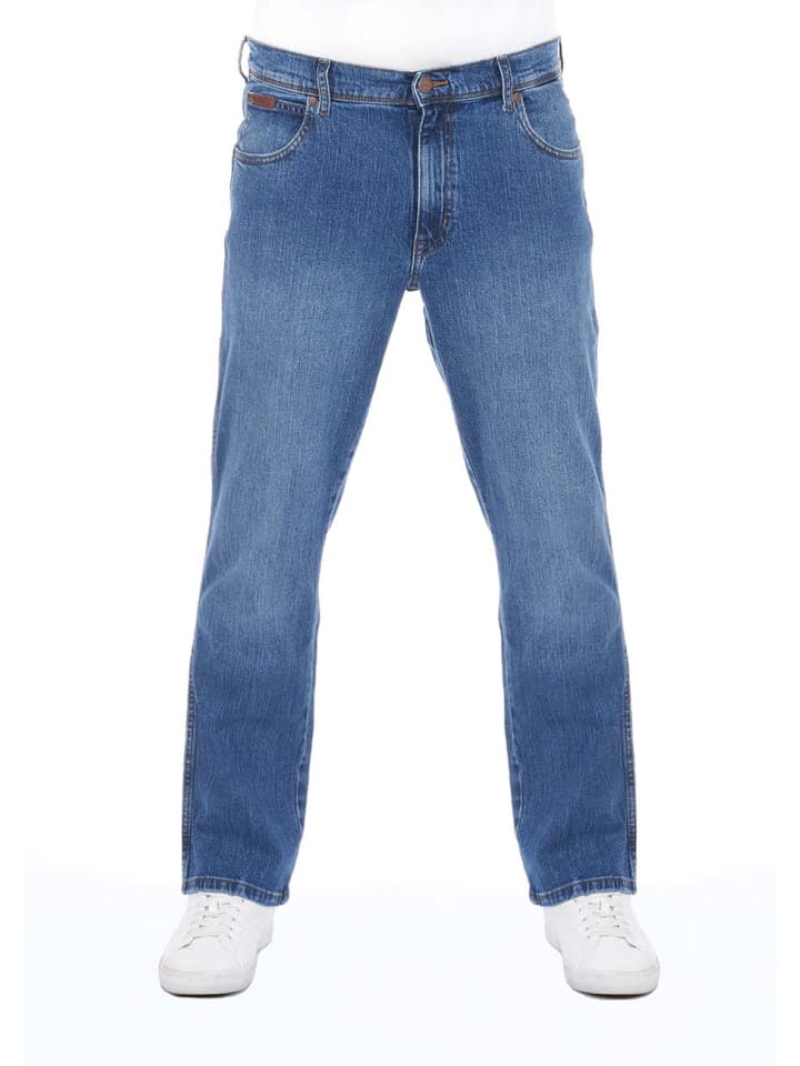 Wrangler Jeans Texas Stretch regular/straight in Blau günstig kaufen