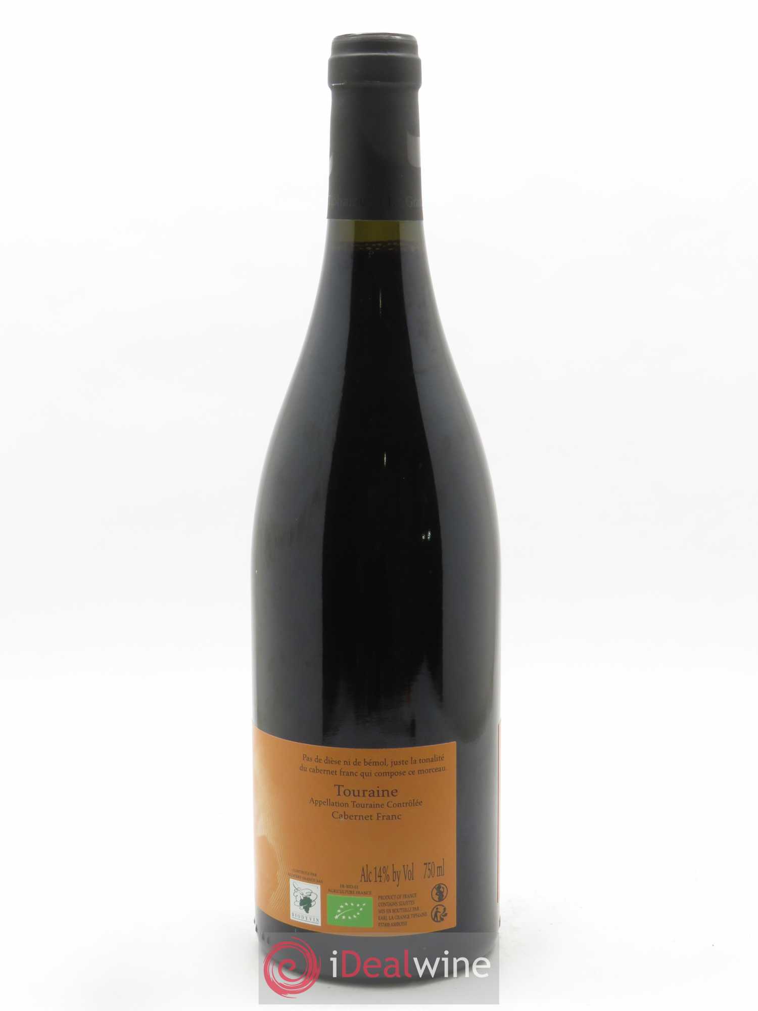 Touraine Bécarre La Grange Tiphaine  2020 - Lot de 1 Bouteille