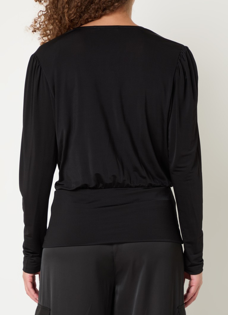 Expresso V-neck long-sleeved shirt