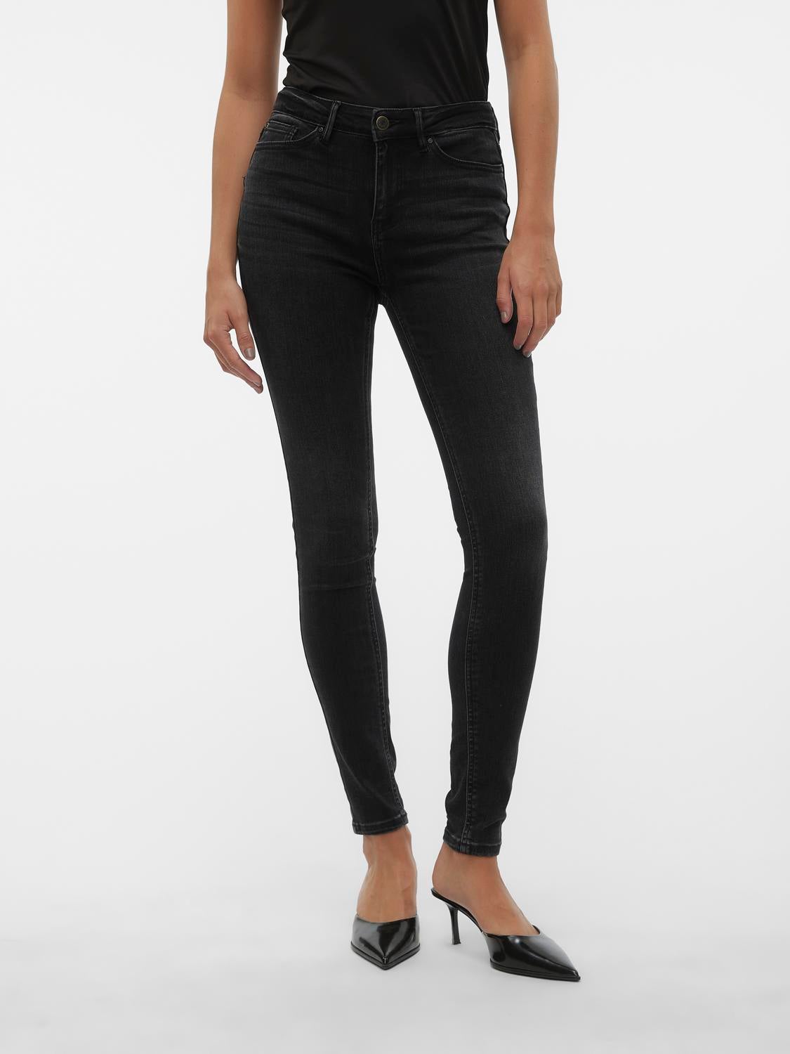 VMFLASH Mid Rise Skinny Fit Jeans