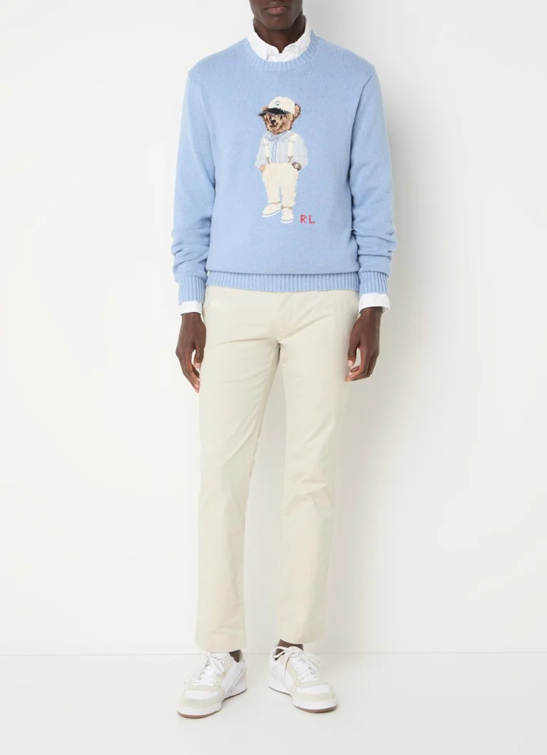 Πουλόβερ Ralph Lauren Chunky Knit με Κέντημα