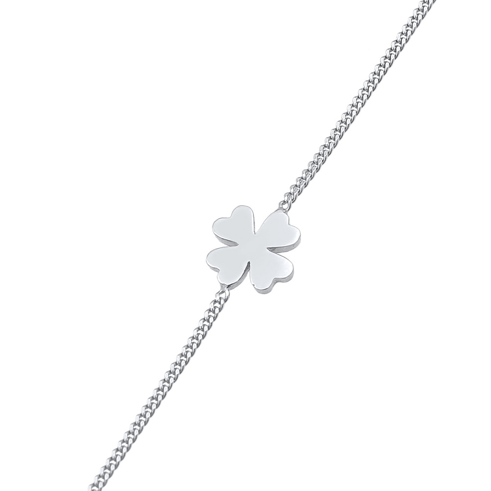 Elli Elli Bracelet Femmes Trèfle Porte-bonheur en filigrane en argent sterling 925 Bracelet