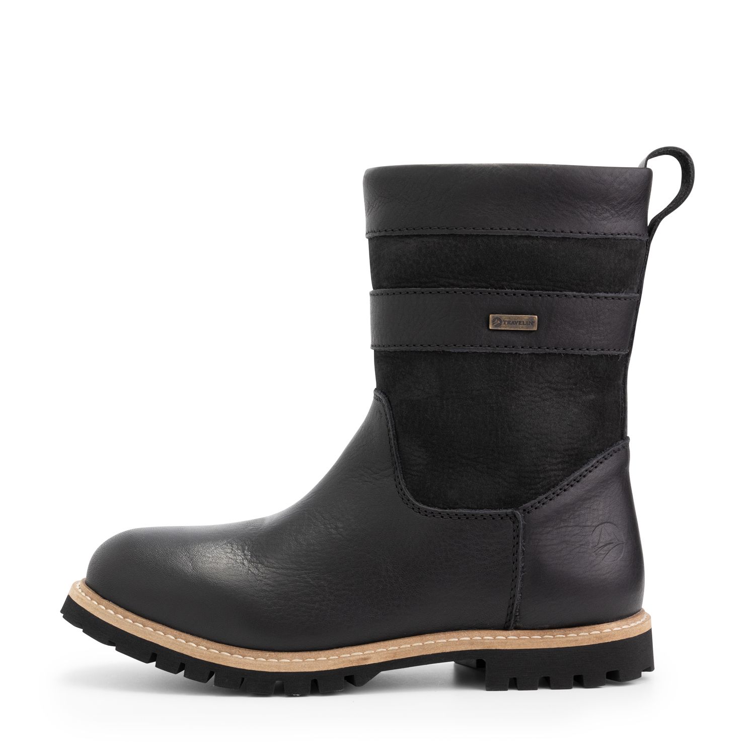 Travelin' Tallinn schwarze Damen Outdoorstiefel