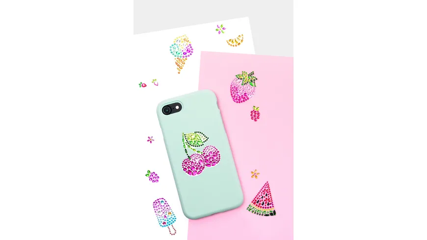 folia Shiny Sticker FRUITY 10x16cm