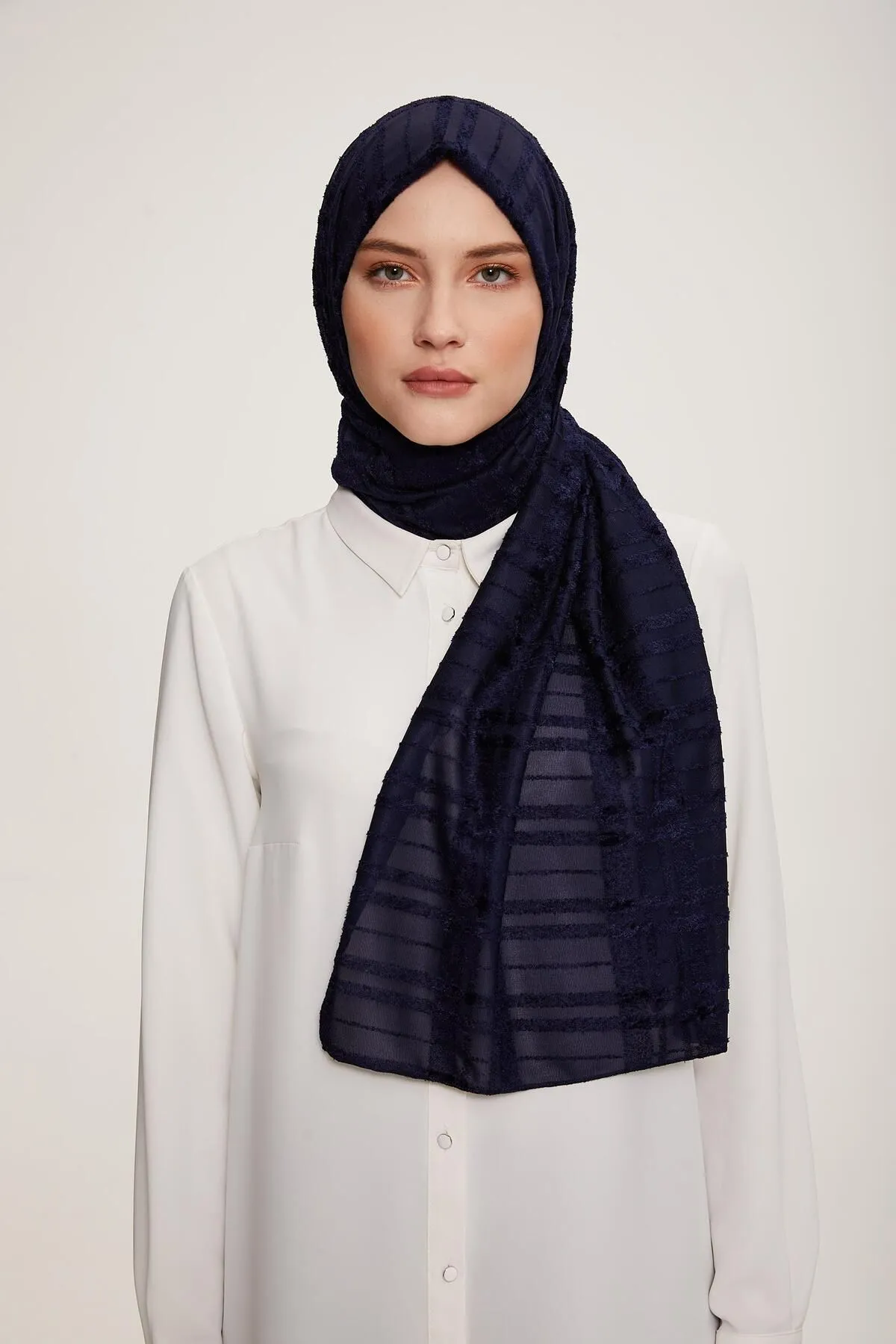 Armine  Trend Strickschal 3 – Ats3or-02 – Mitternachtsblau