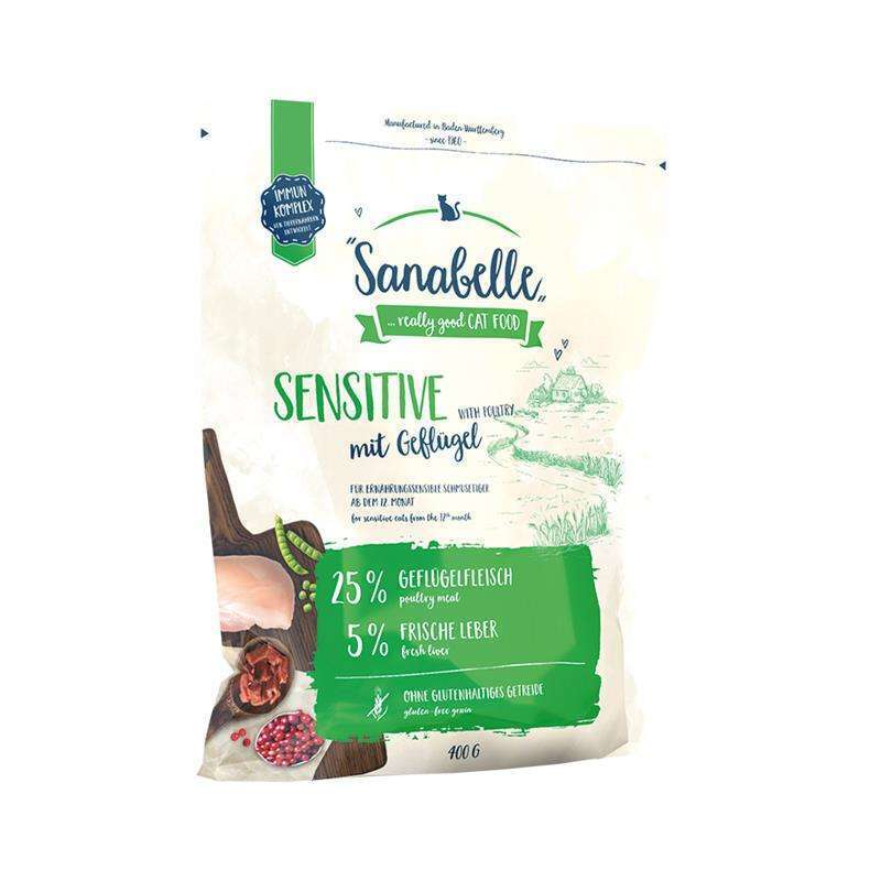Sanabelle Trockenfutter Sanabelle Sensitive Geflügel 400 g