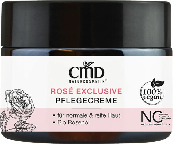 CMD Naturkosmetik Rosé Exclusive Pflegecreme Nachtcreme