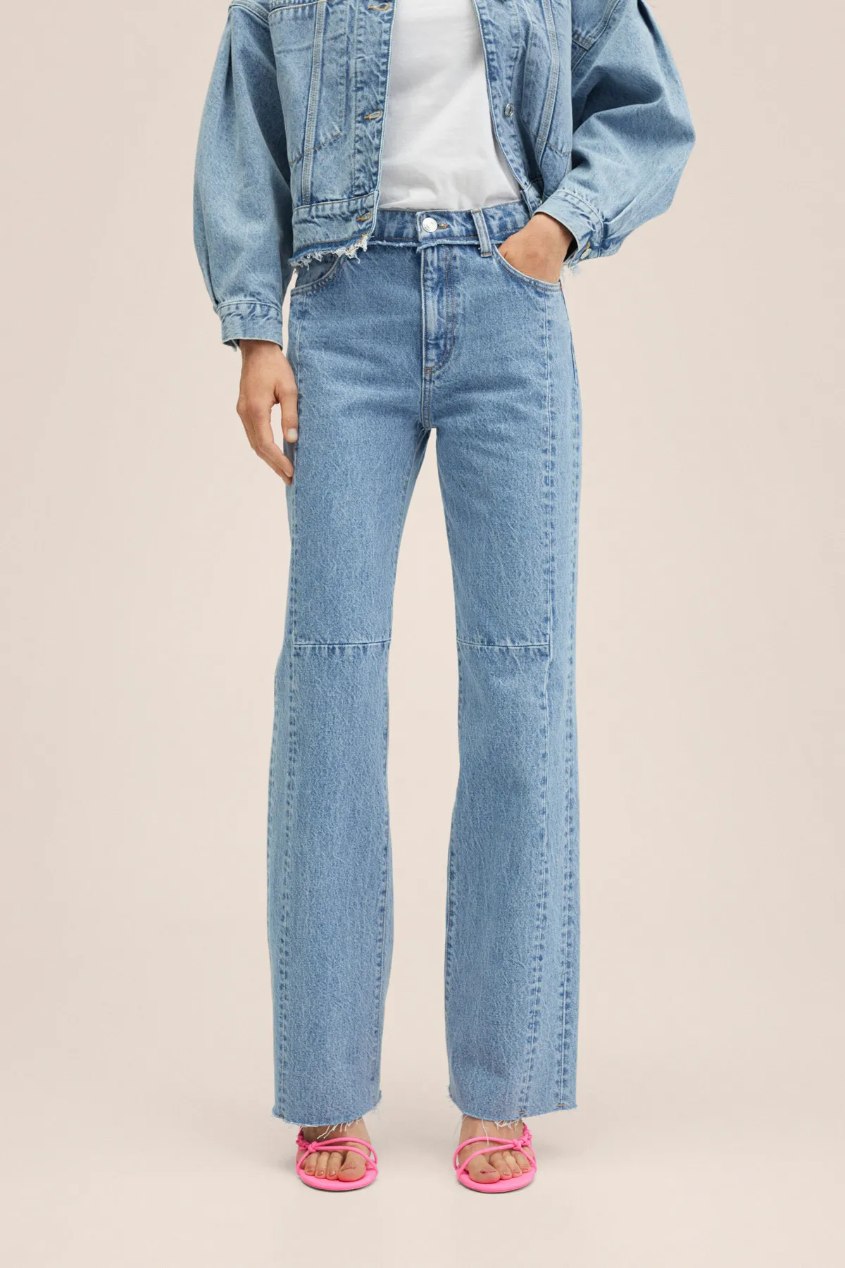 MANGO  Jeans - Blau - Straight