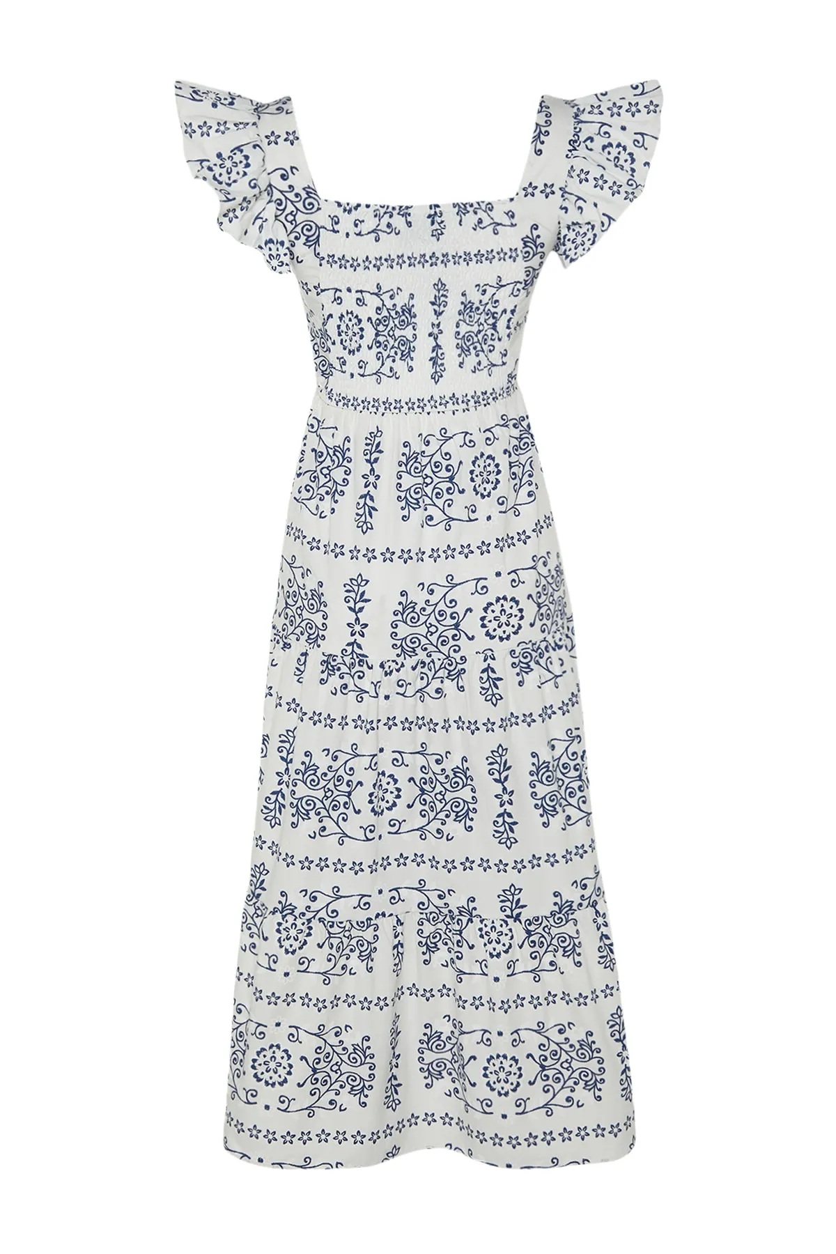 Trendyol Collection  Weißes gewebtes Kleid TWOSS23EL01910