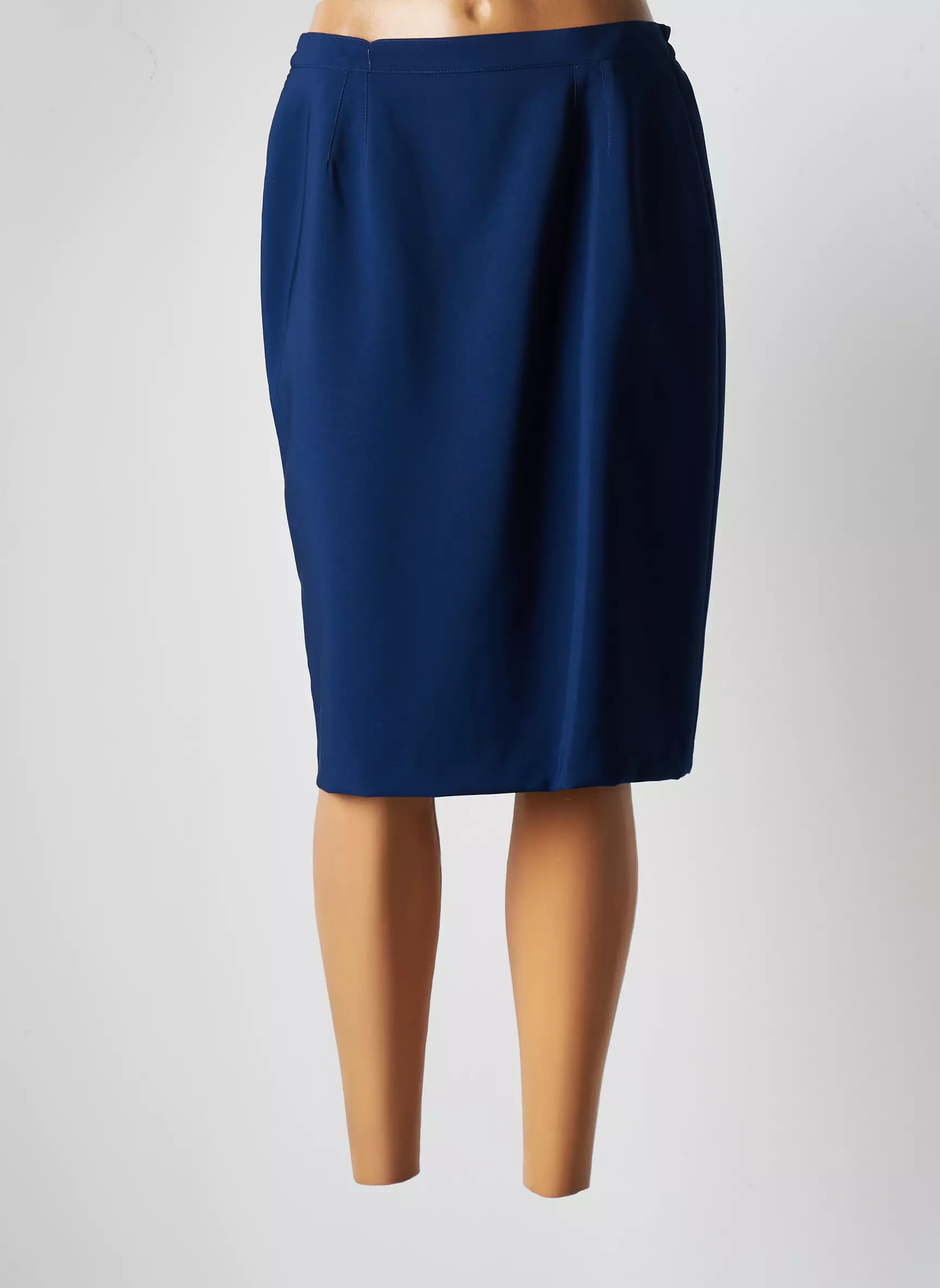 Jumfil Jupes Mi Longues Femme couleur bleu