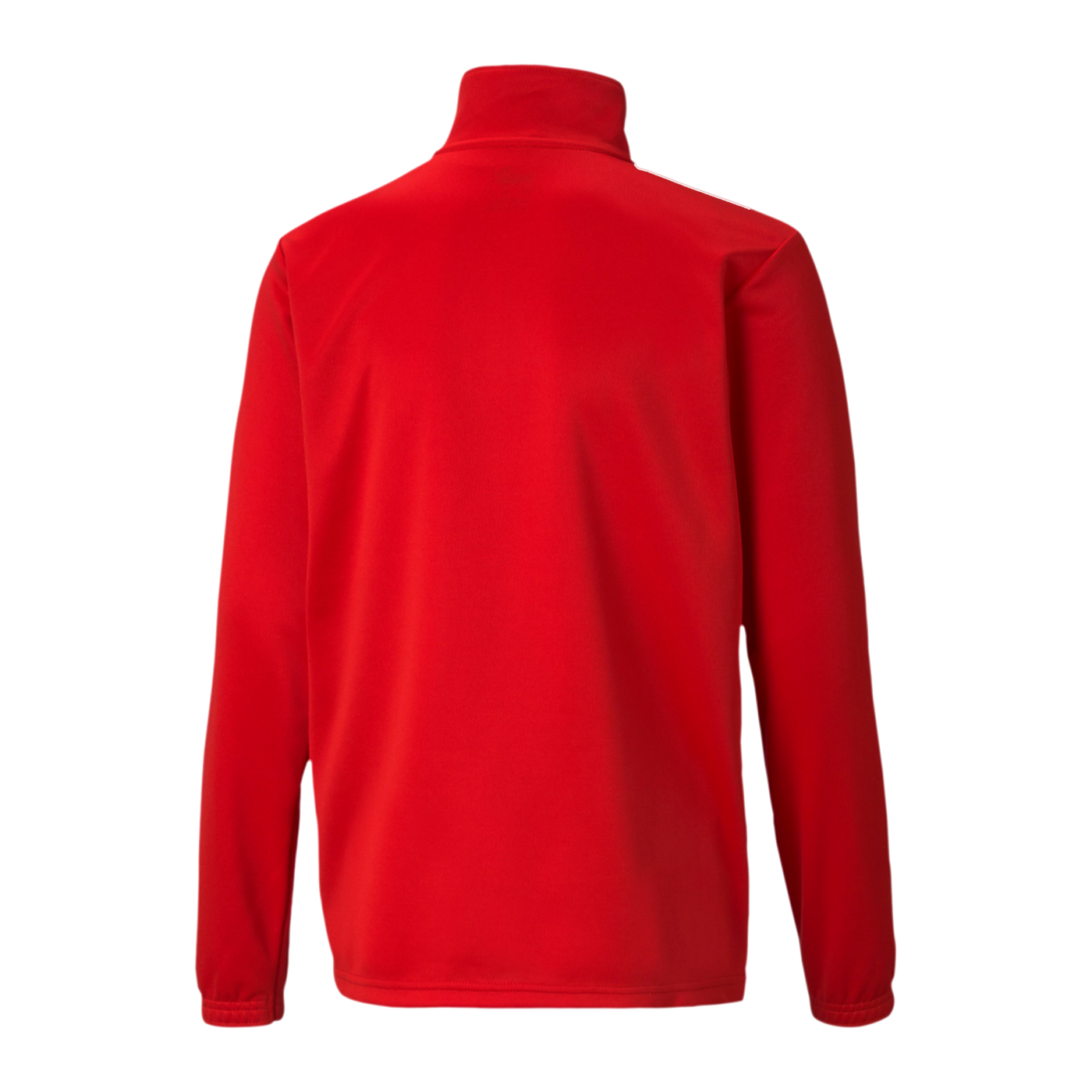 PUMA teamRISE HalfZip Sweatshirt Kids Rot F01
