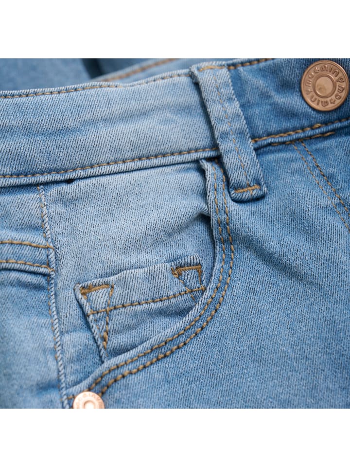Minymo 5-Pocket-Jeans MIJeans girl stretch slim fit - 5623  Jeanshose mit Eingrifftaschen in Blau günstig kaufen