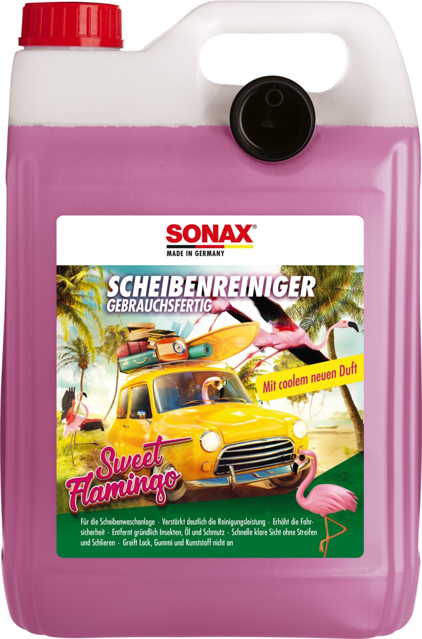 Scheibenreiniger Sweet Flamingo von Sonax, 5 Liter - ATU