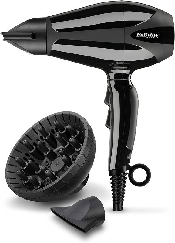 BaByliss Haartrockner 6715DE Compact Pro Glänzend schwarz