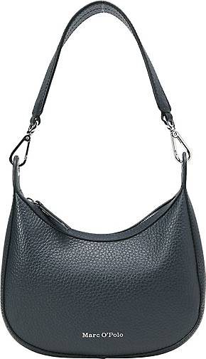 Marc O'Polo Crossbody Bag small aus genarbtem Rindleder