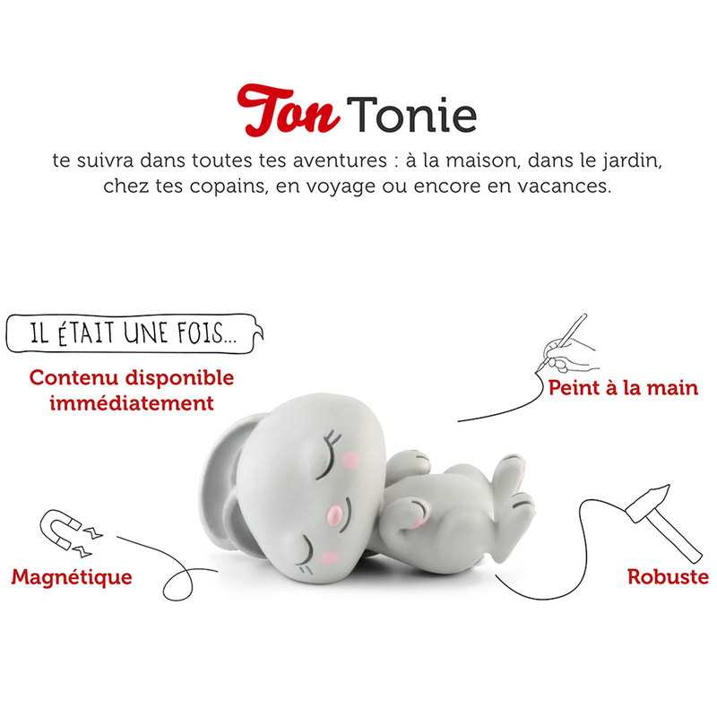 Figurine Tonie La promenade orchestrale de Doudou Lapinou Tonies
