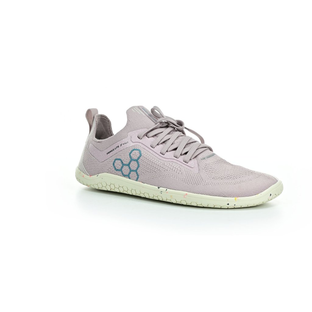 Vivobarefoot Primus Lite Knit L Violet Ice Textile sportliche Barfußschuhe