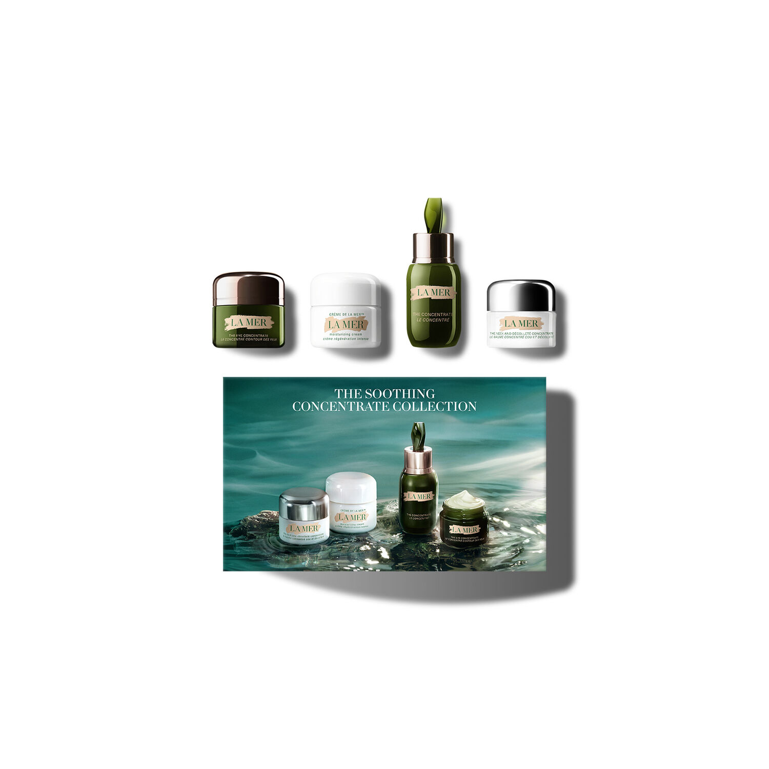 La Mer La Collection Concentrée Apaisante Coffret Soin Visage Anti-Âge