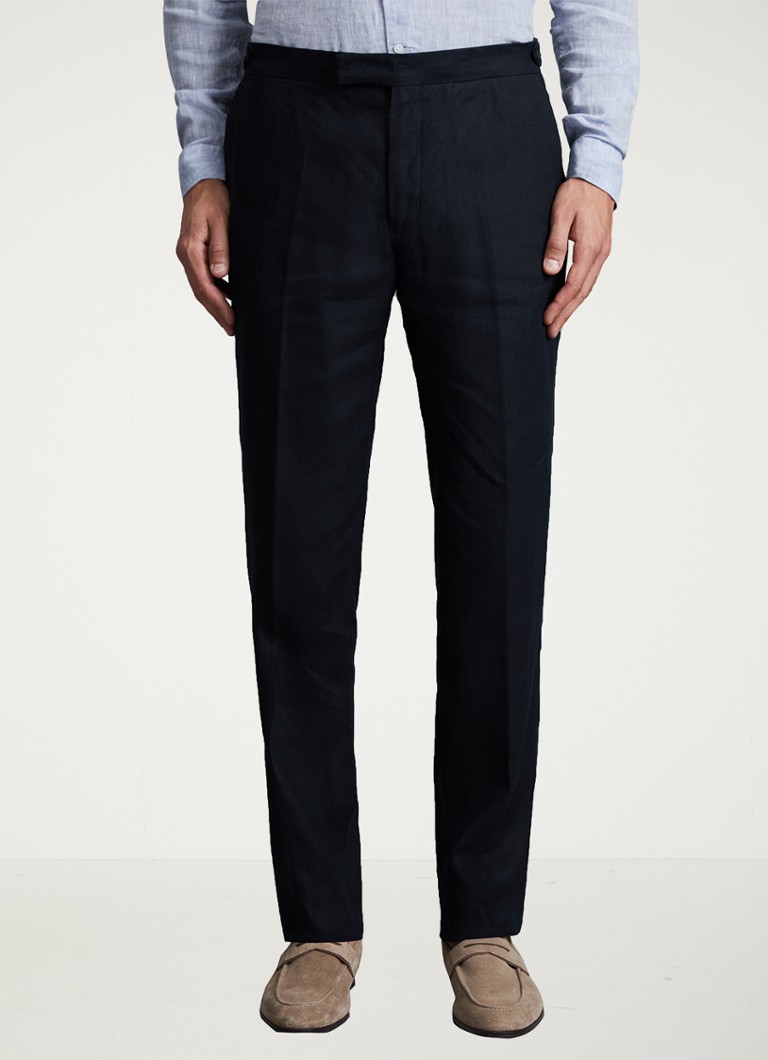 Pantaloni slim fit din in Reiss Kin cu buzunare laterale