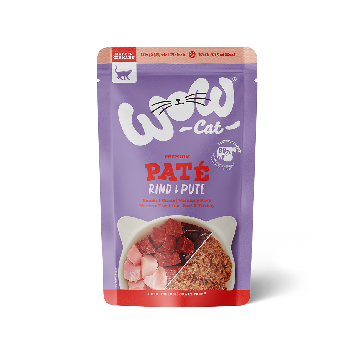 WOW CAT Adult Rind & Pute günstig kaufen bei ZooRoyal