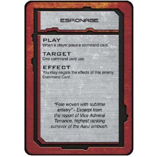 Dropfleet Commander Shaltari Command Cards (EN)