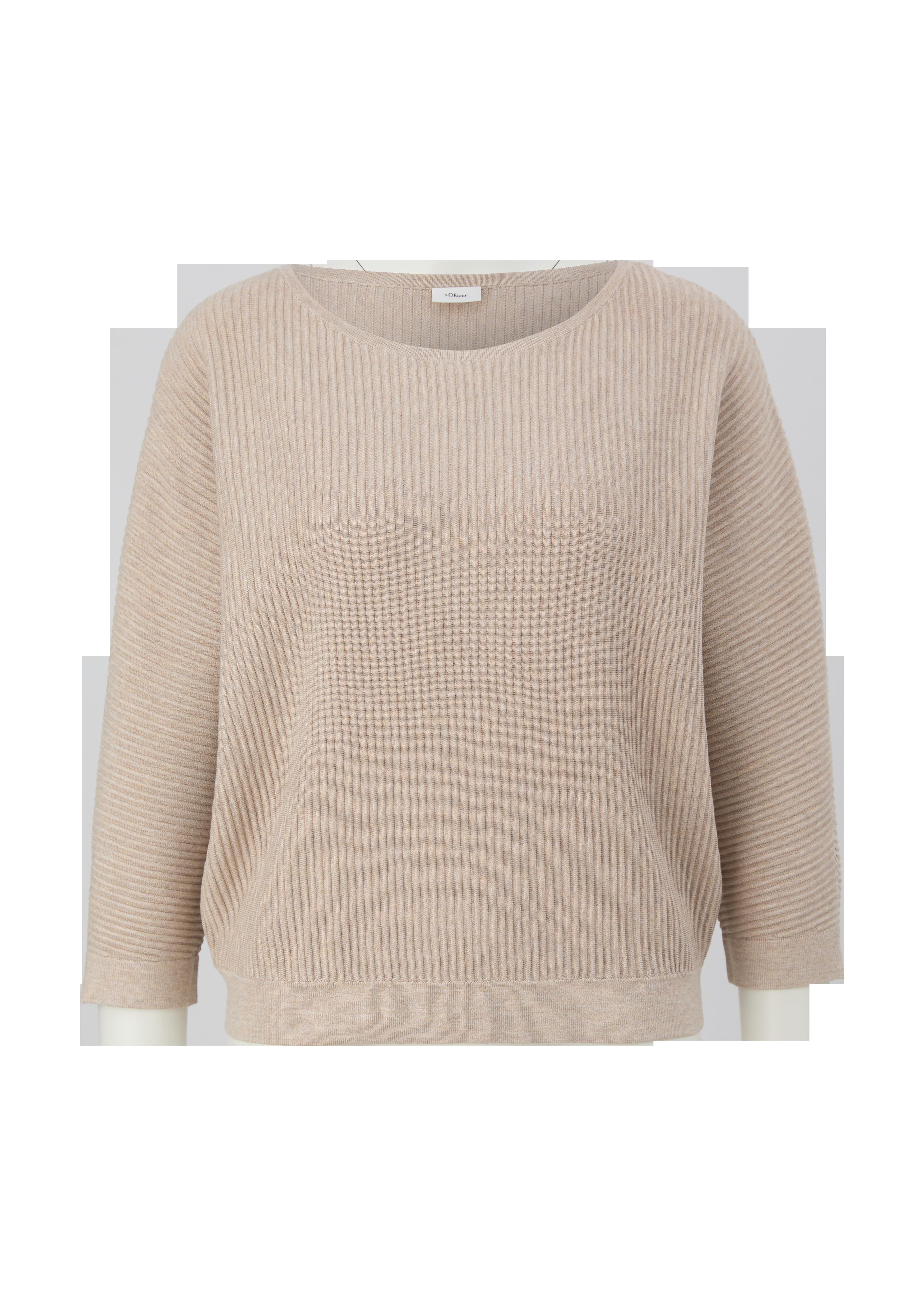 Strickpullover mit U-Boot-Ausschnitt  2129710-81X0