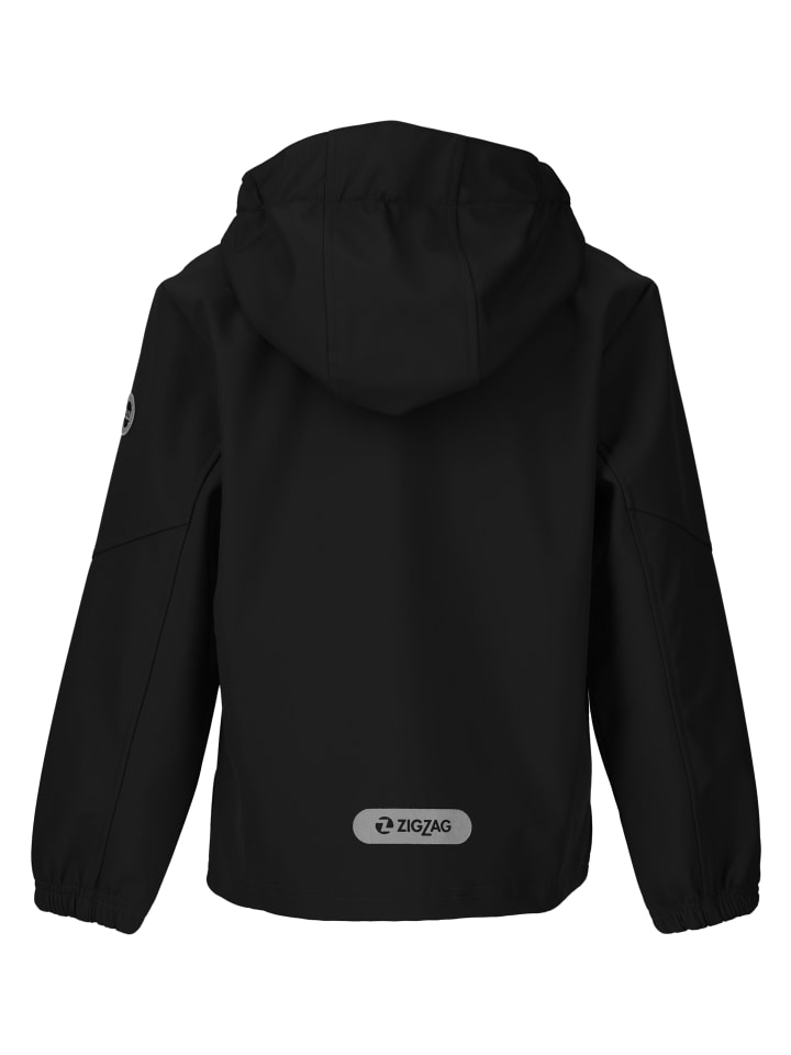 Zigzag Softshelljacke Troy in 1001 Black günstig kaufen