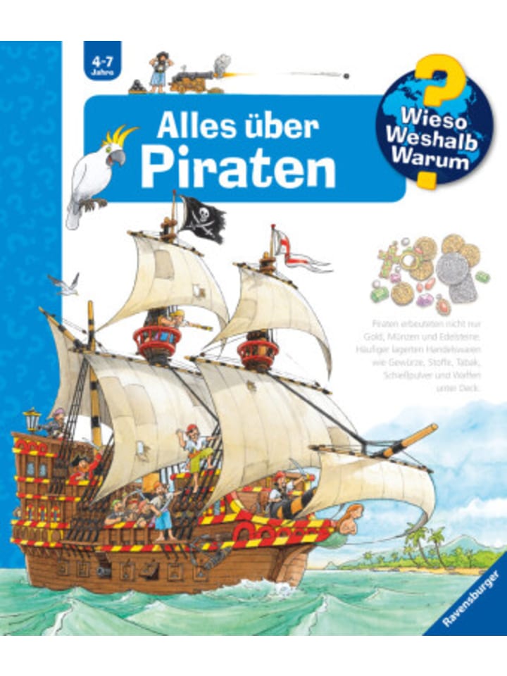 Ravensburger Verlag GmbH Buch - Wieso? Weshalb? Warum?, Band 40 - Alles über Piraten günstig kaufen onesize
