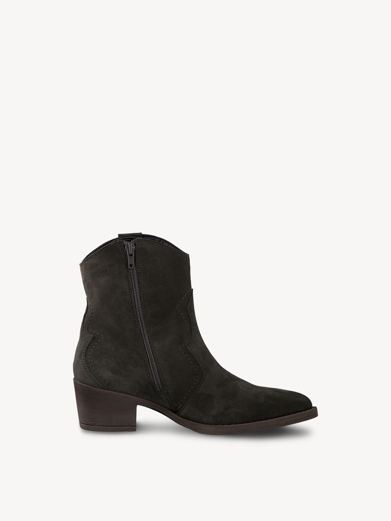 Bottes de cow-boy en cuir - vert