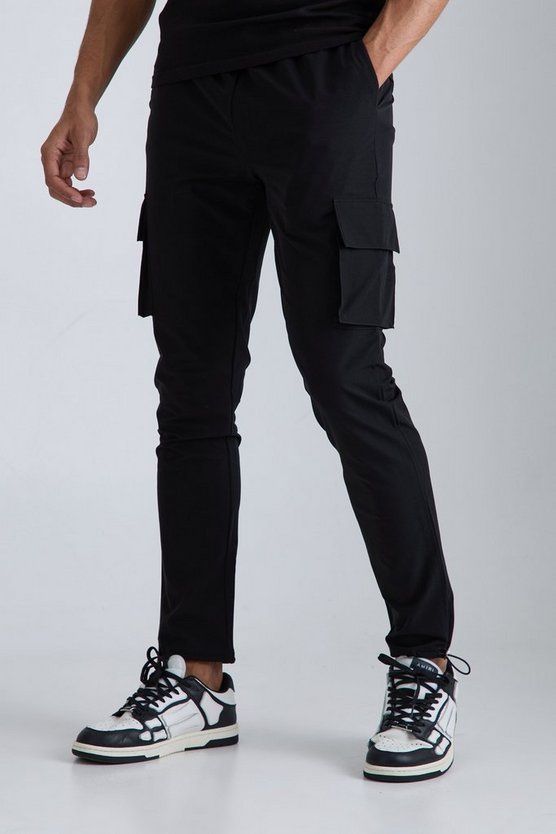 Elastische leichte Stretch Skinny Cargo-Hose