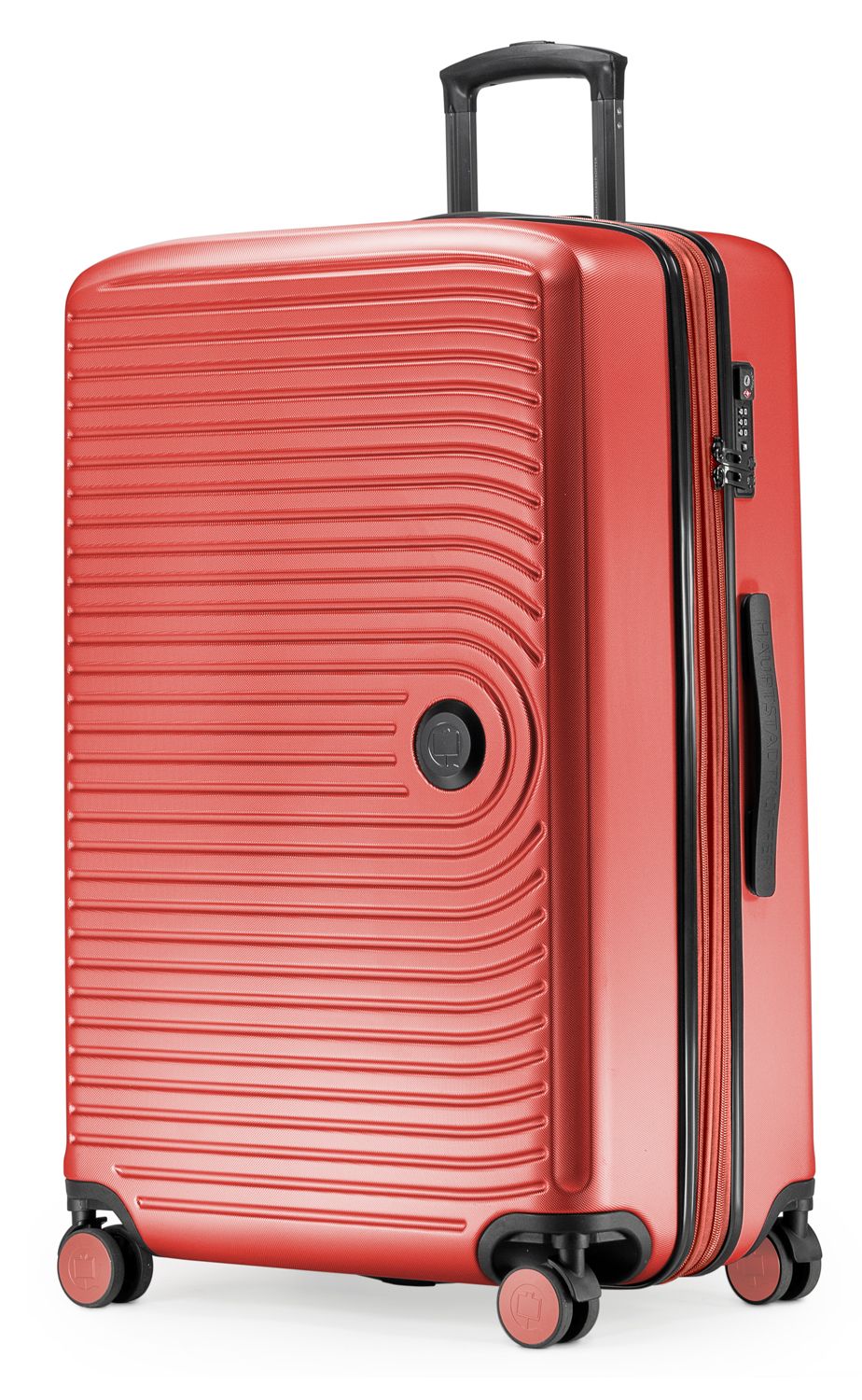 MITTE - Large suitcase, hard shell, matt, XXL extension, TSA, 77 cm, 127 litres
