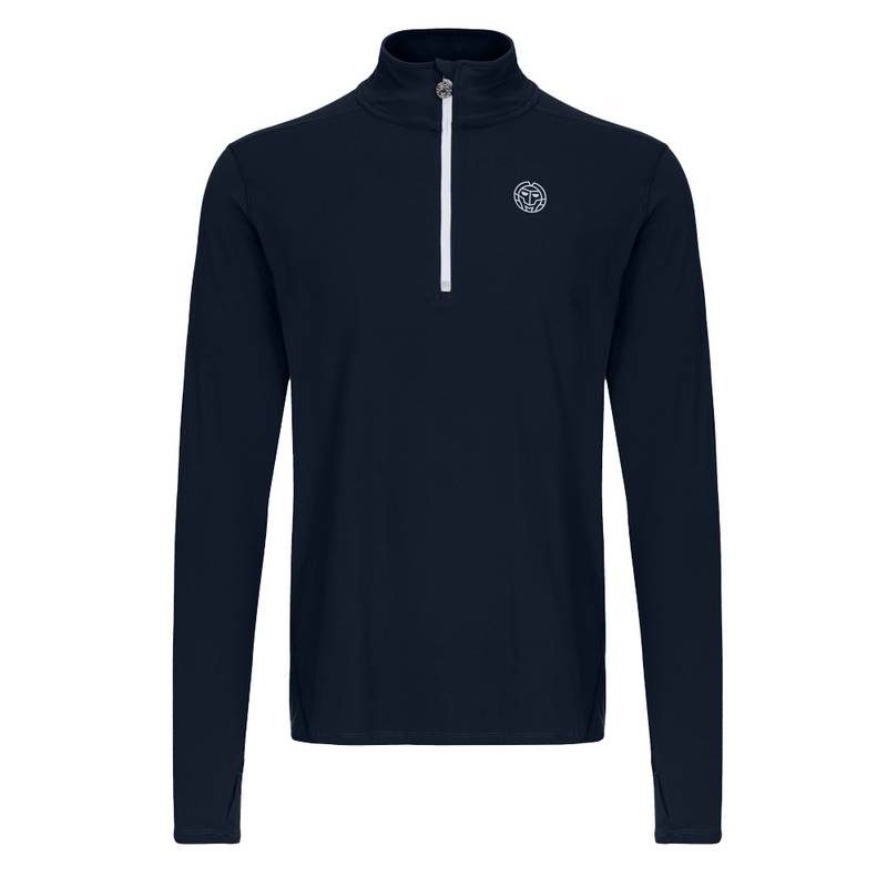 BIDI BADU Zac Tech Longsleeve Tennisshirt Herren