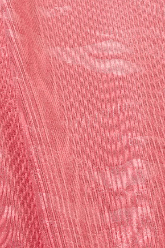 Active T-Shirt mit Prägung, E-DRY