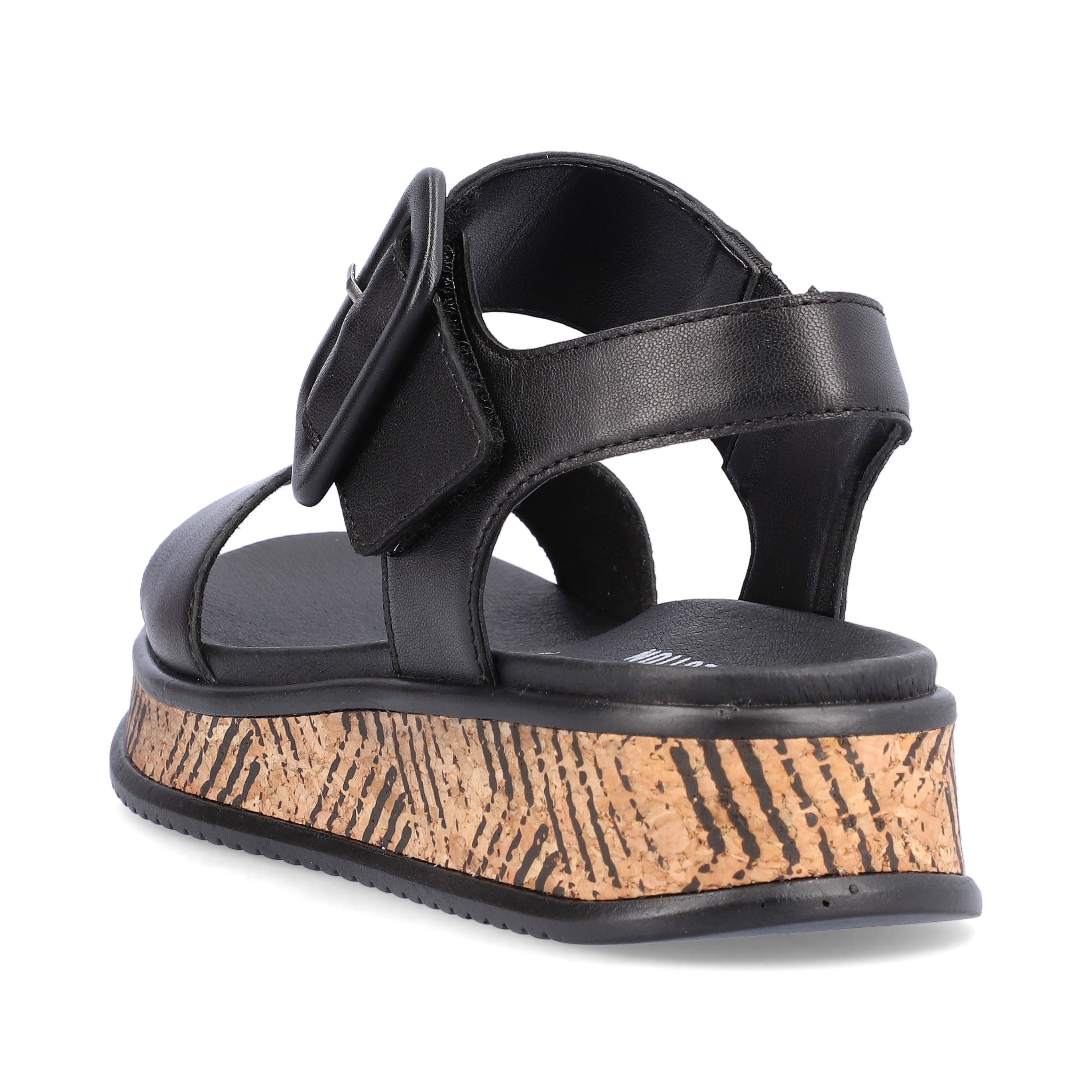 Rieker Damen Riemchensandalen midnight black