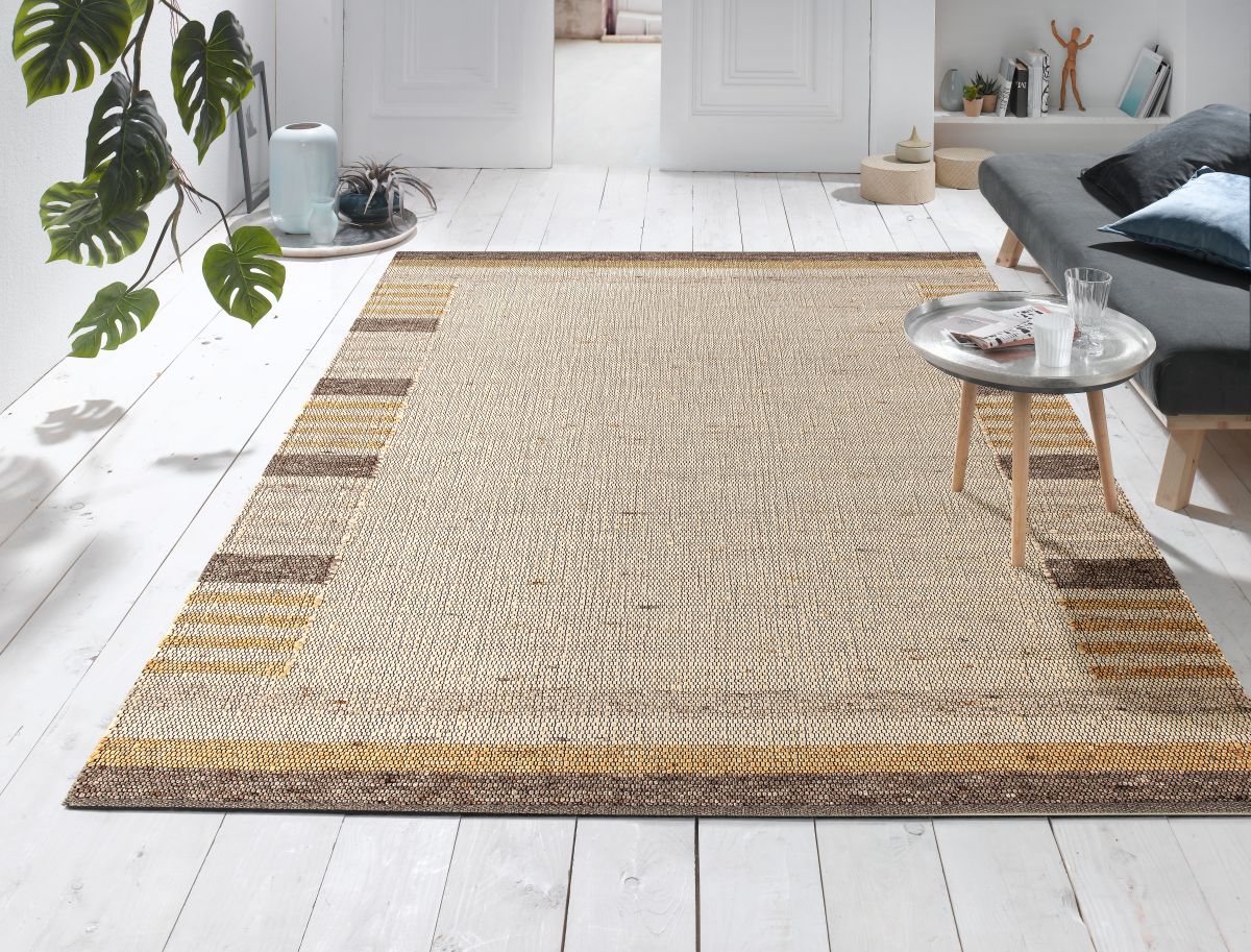 Handwebteppich Liverpool B Mehrfarbig 140 x 190 cm