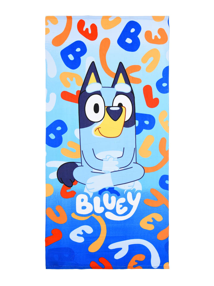Bluey Strandtuch in Blau günstig kaufen onesize