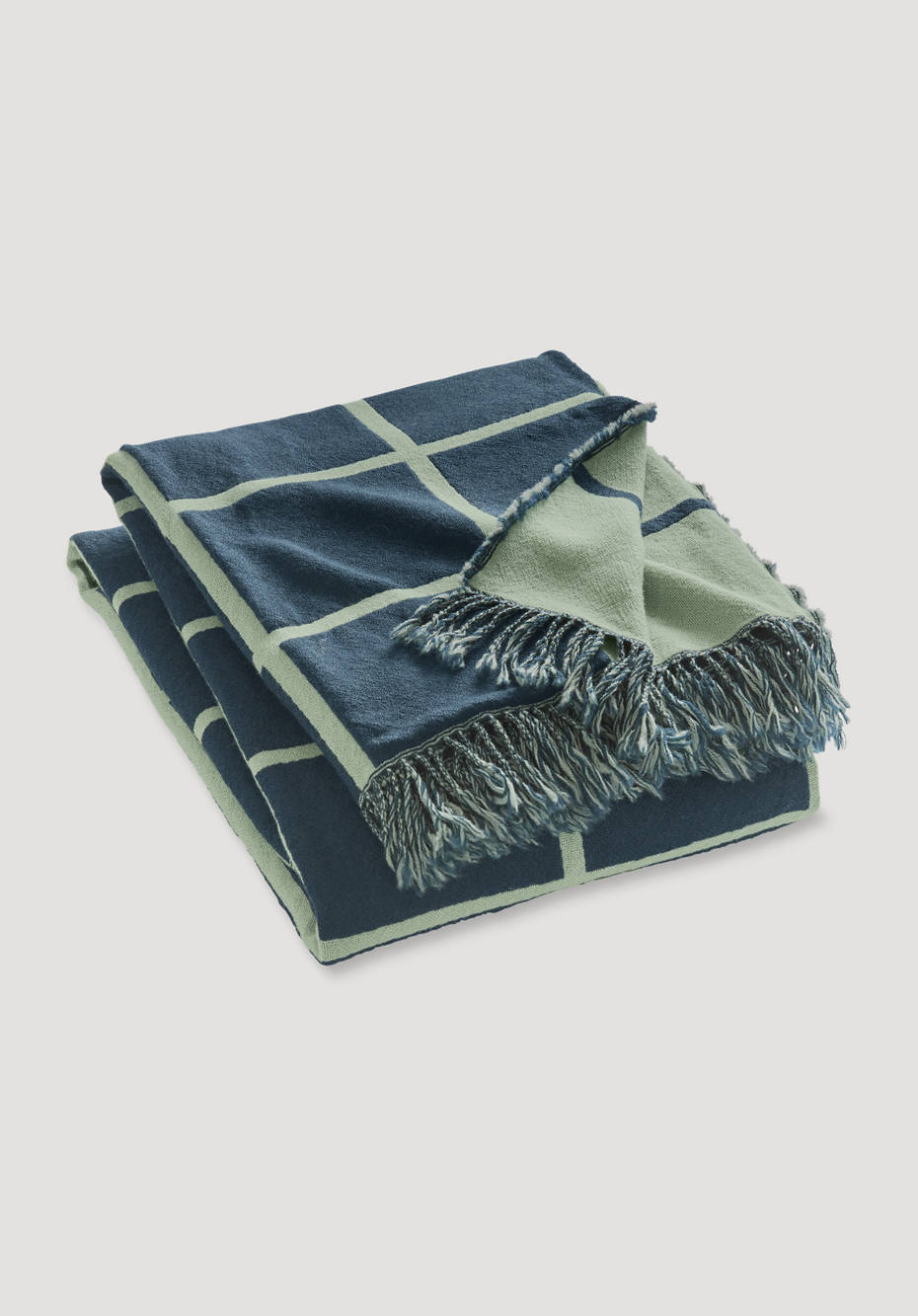 Plaid ONNO aus reiner Bio-Merinowolle