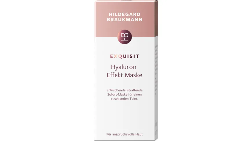 HILDEGARD BRAUKMANN EXQUISIT Hyaluron Effekt Maske 30 ml