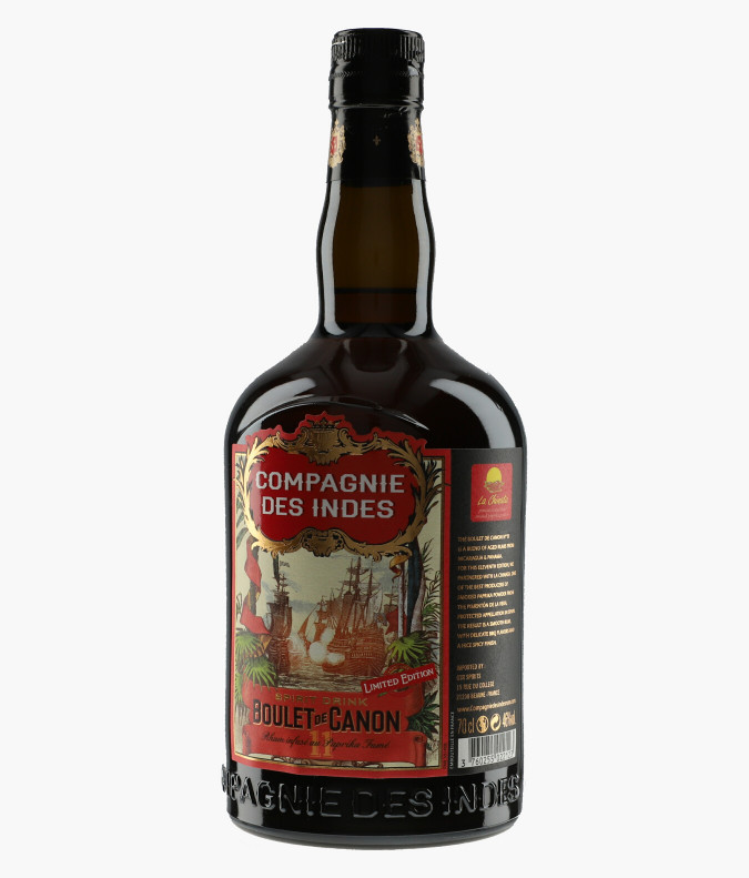 Rhum Boulet de Canon 11 N.V.LA COMPAGNIE DES INDES