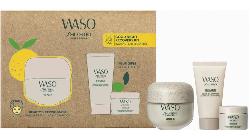 SHISEIDO WASO Good Night Recovery Set