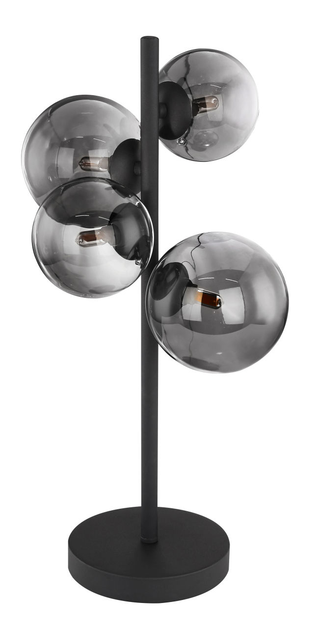 Globo Lighting - RIHA - Tischleuchte Metall schwarz matt, 4x G9 LED