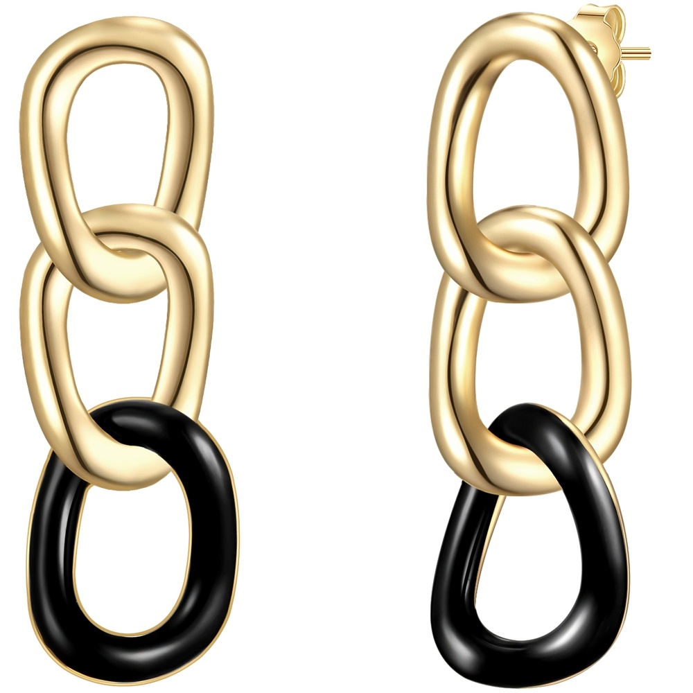 Glanzstücke München Boucles d'oreille en argent Argent sterling en Or jaune Boucles d'oreilles