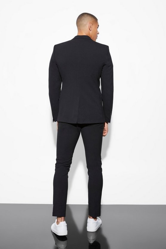Einreihige Skinny Anzugjacke