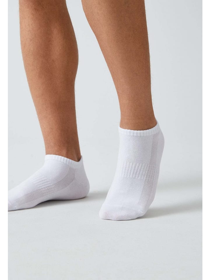 SNOCKS Sneakersocken aus Pflanzenfasern 6 Paar in Weiß günstig kaufen