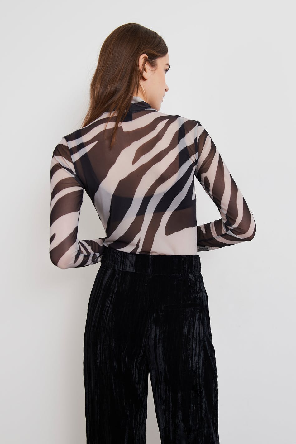 Jannice mesh top