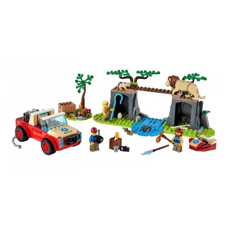 60301 Le tout terrain de sauvetage des animaux sauvages LEGO City