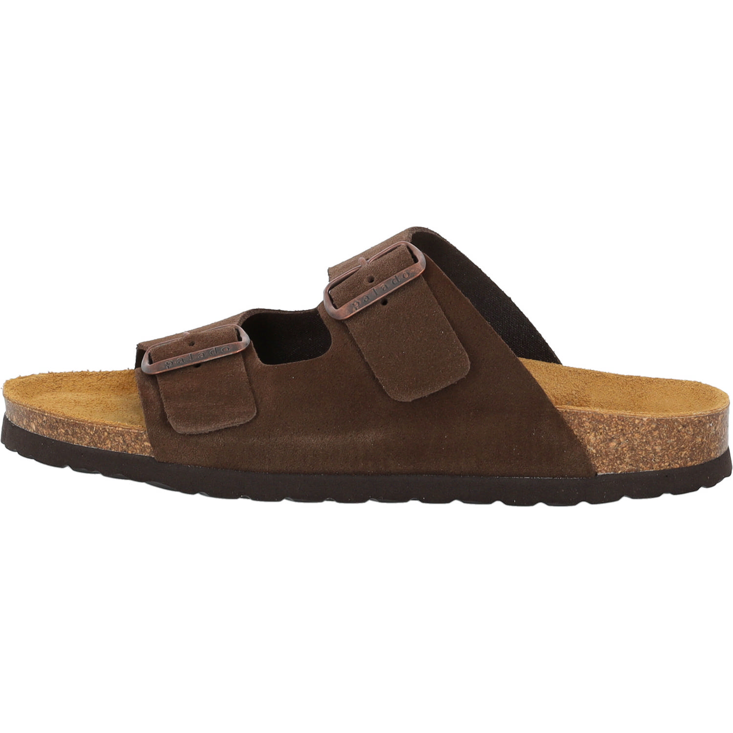 Palado Korfu Premium Leather, Pantoletten, Damen, Kastanienbraun