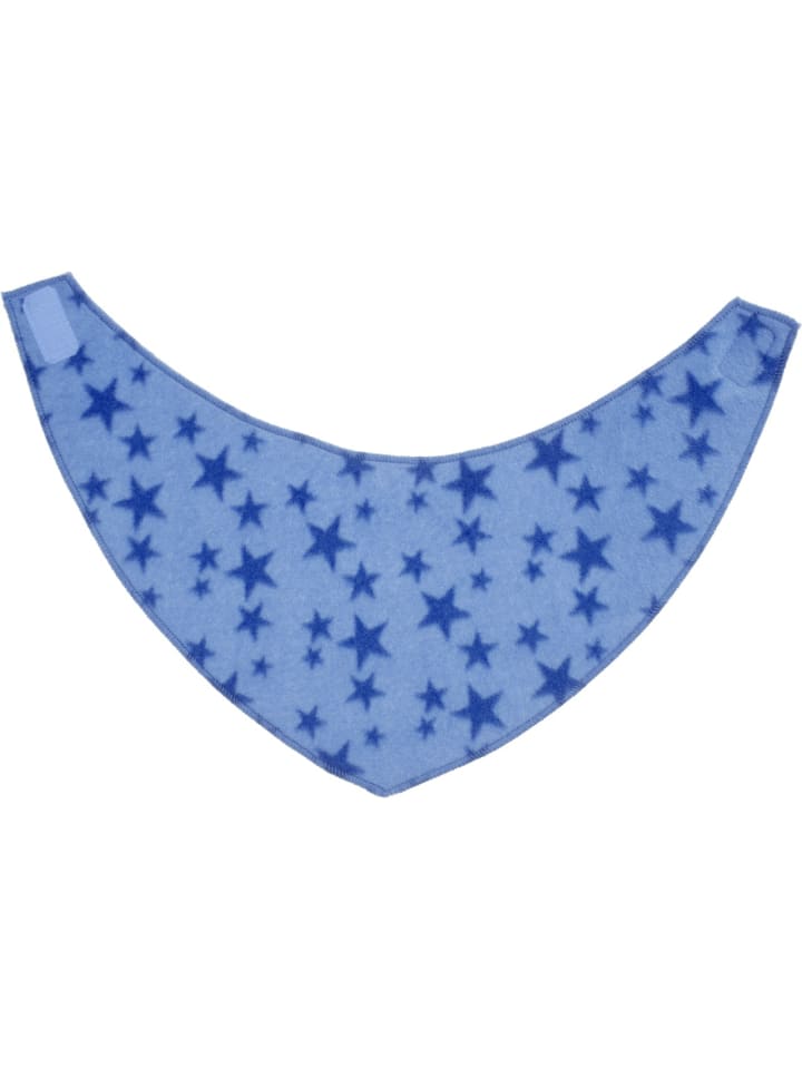 Playshoes Fleece-Dreieckstuch Sterne in Blau günstig kaufen onesize