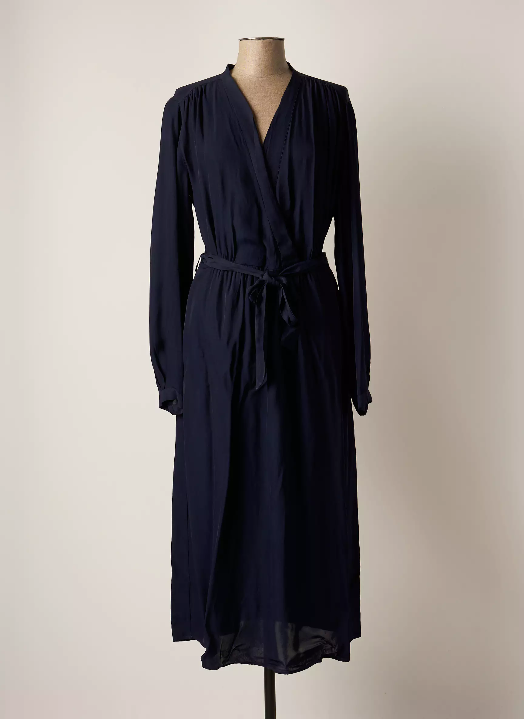 Pomandere Robes Mi Longues Femme couleur bleu